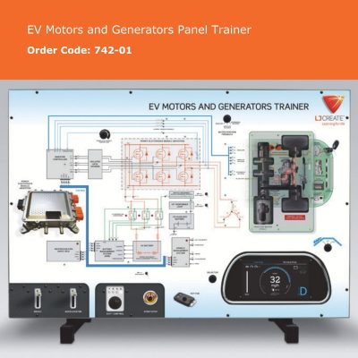 EV Motors and Generators Panel Trainer 742-01