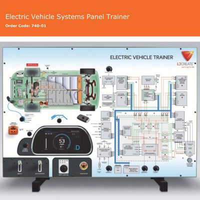 Electric Vehicle Systems Panel Trainer 740-01