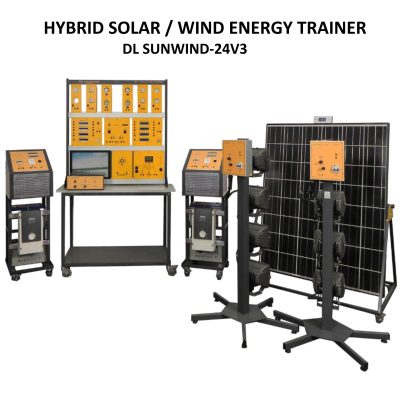 HYBRID SOLAR WIND ENERGY TRAINER DL SUNWIND-24V3