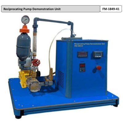 Reciprocation Pump Demonstration Unit FM-1849-41