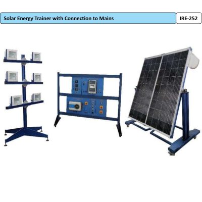 Solar Energy Trainer With Connection To Mains IRE-252